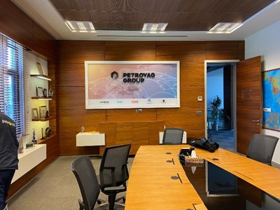 Ofis İci Logo Uygulama