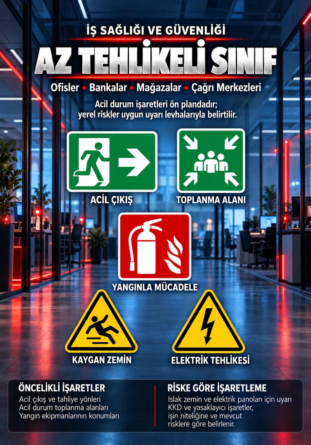 Az tehlikeli sınıf işaretleri