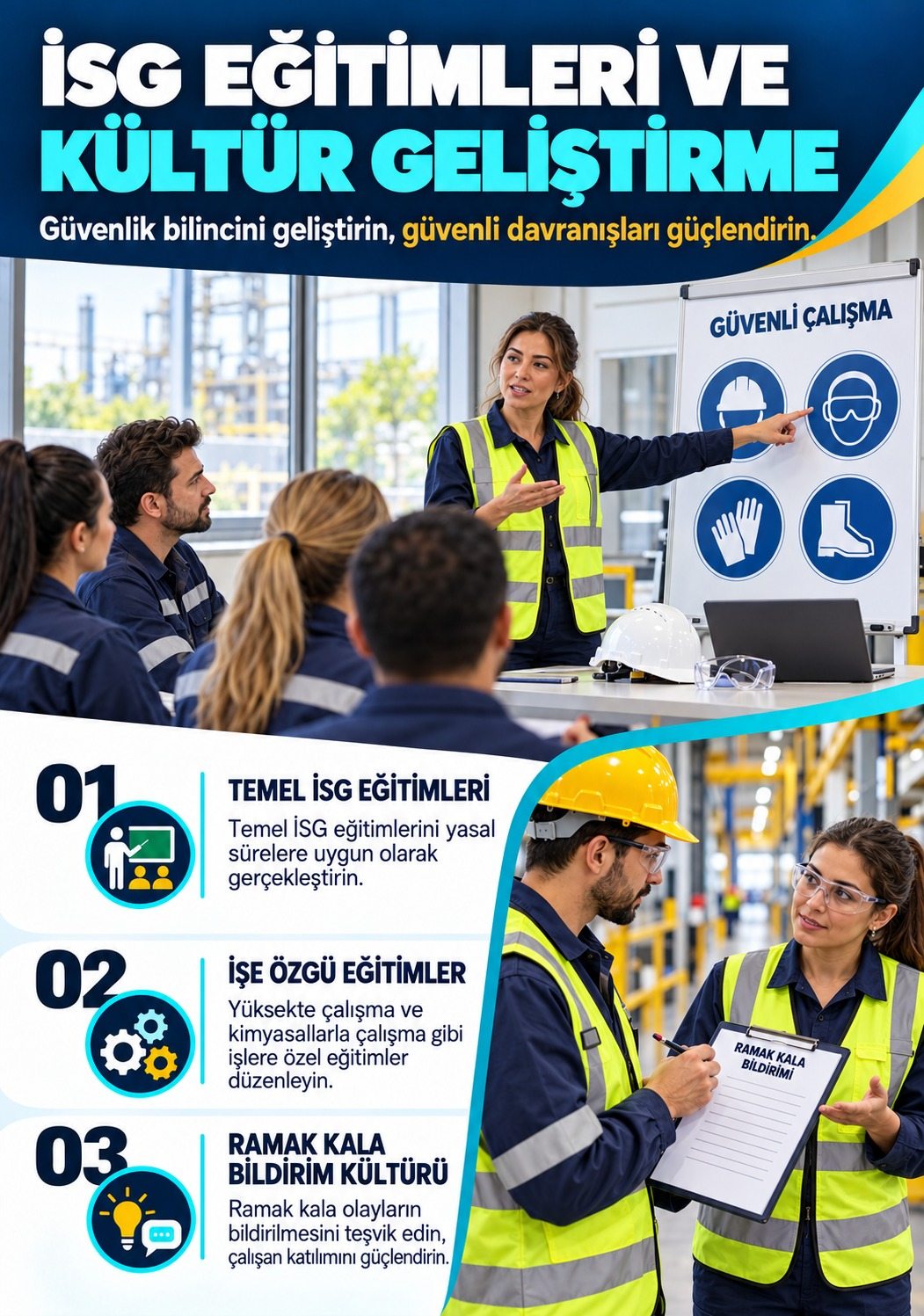 İSG eğitimleri ve kültür geliştirme
