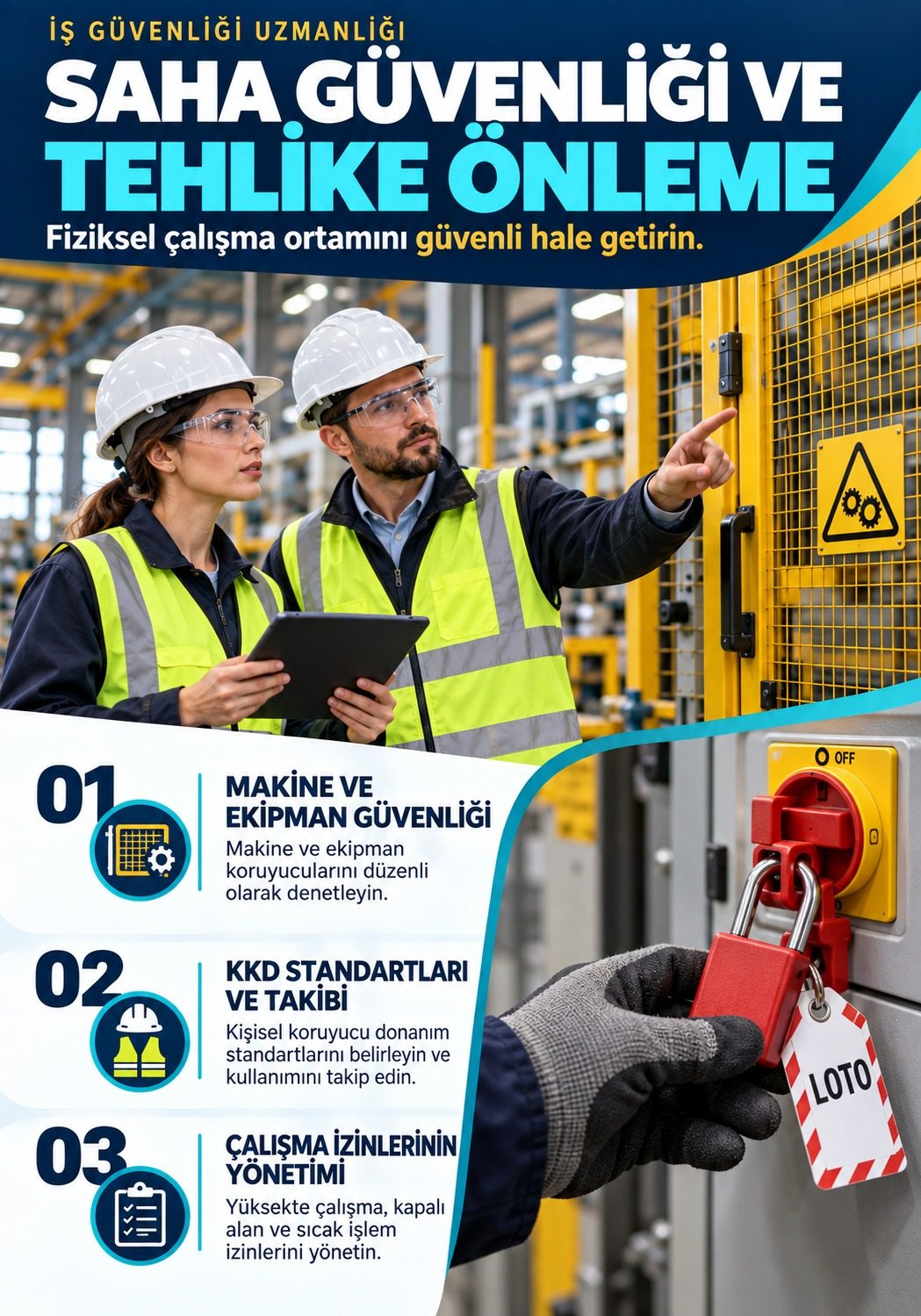 Saha güvenliği ve tehlike önleme