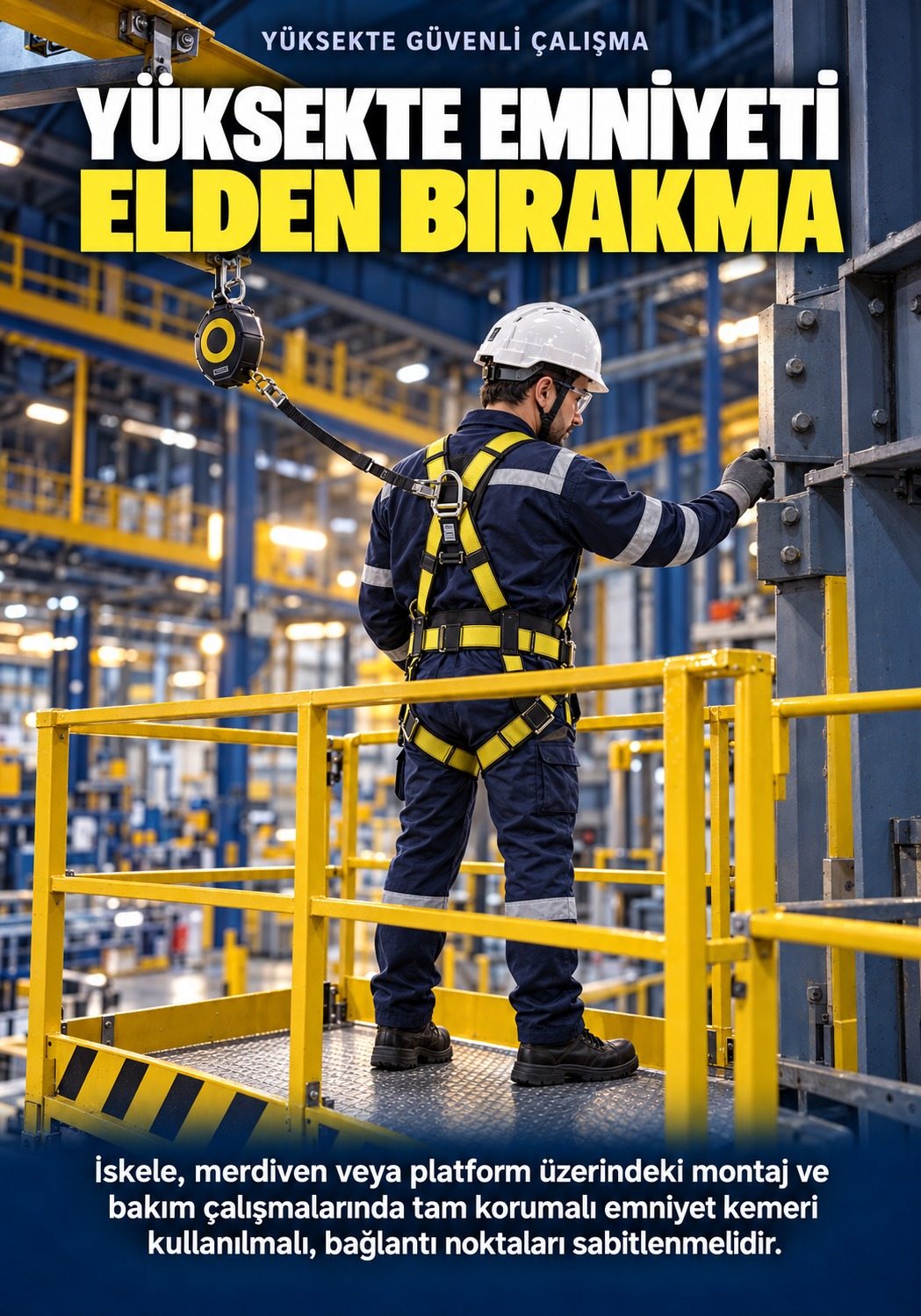 Yüksekte emniyeti elden bırakma