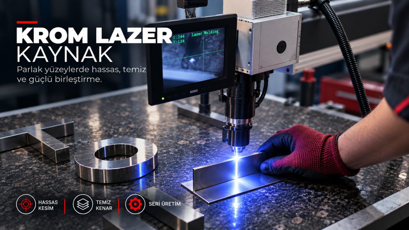 Krom lazer kaynak