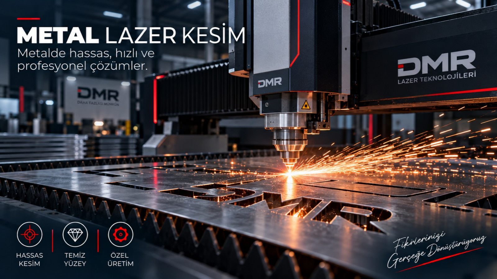Metal lazer kesim
