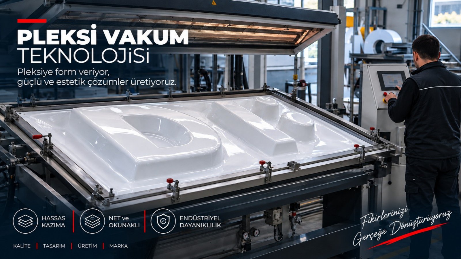 Pleksi vakum teknolojisi