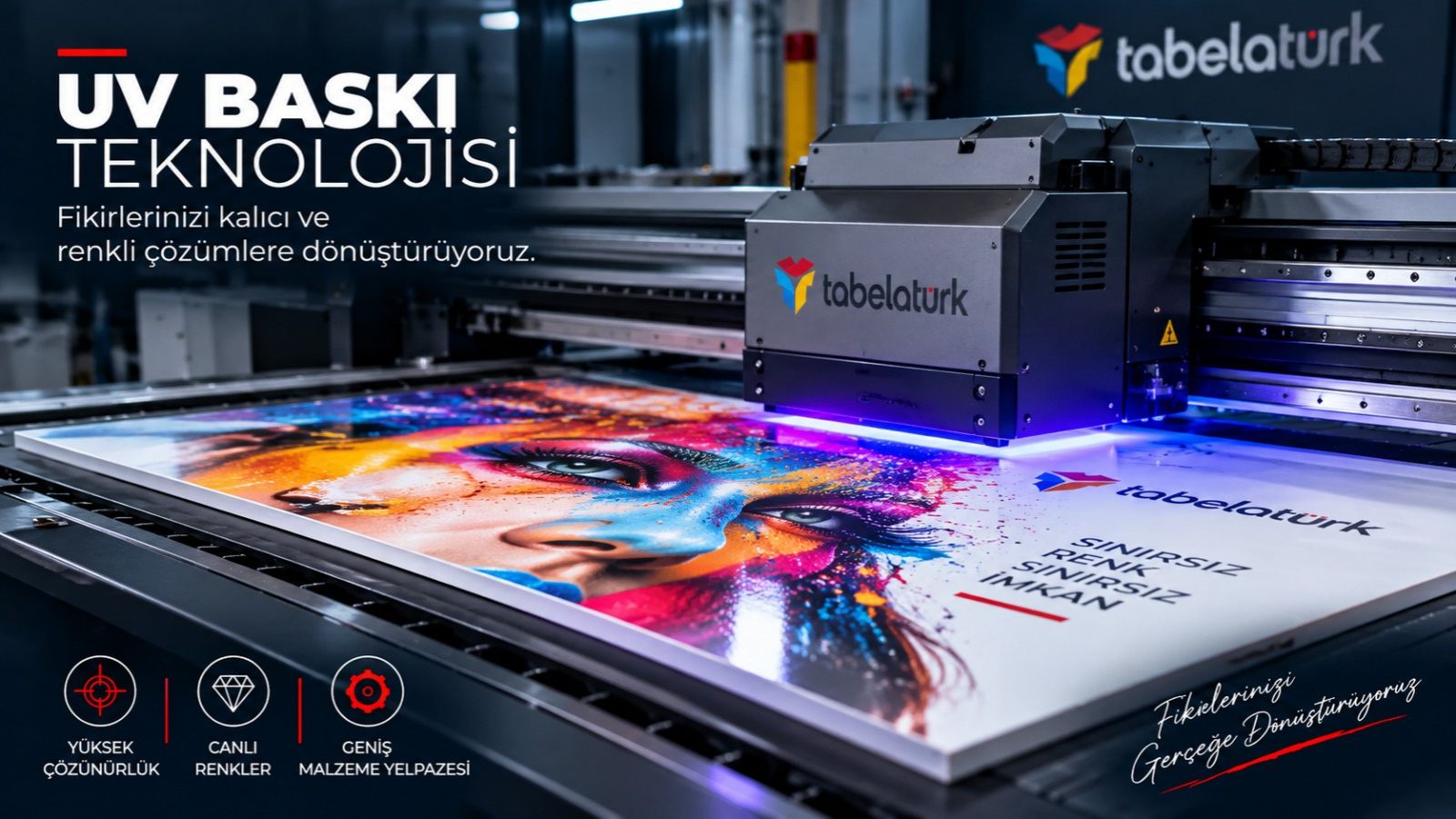 UV baskı teknolojisi