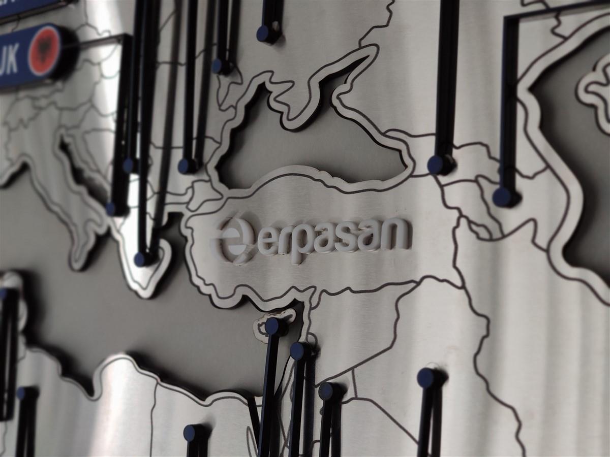ERPASAN DÜNYA HARİTASI