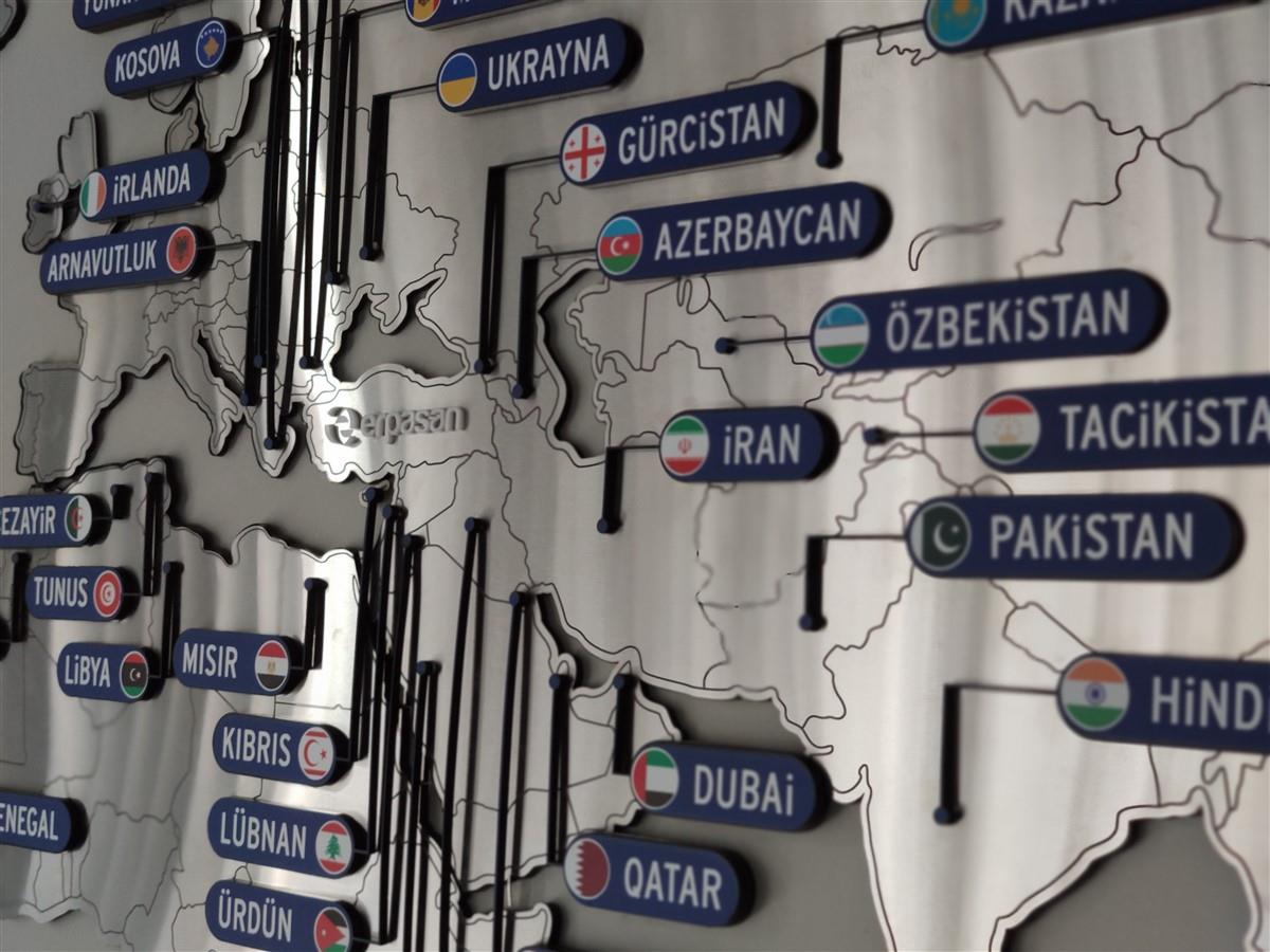 ERPASAN DÜNYA HARİTASI