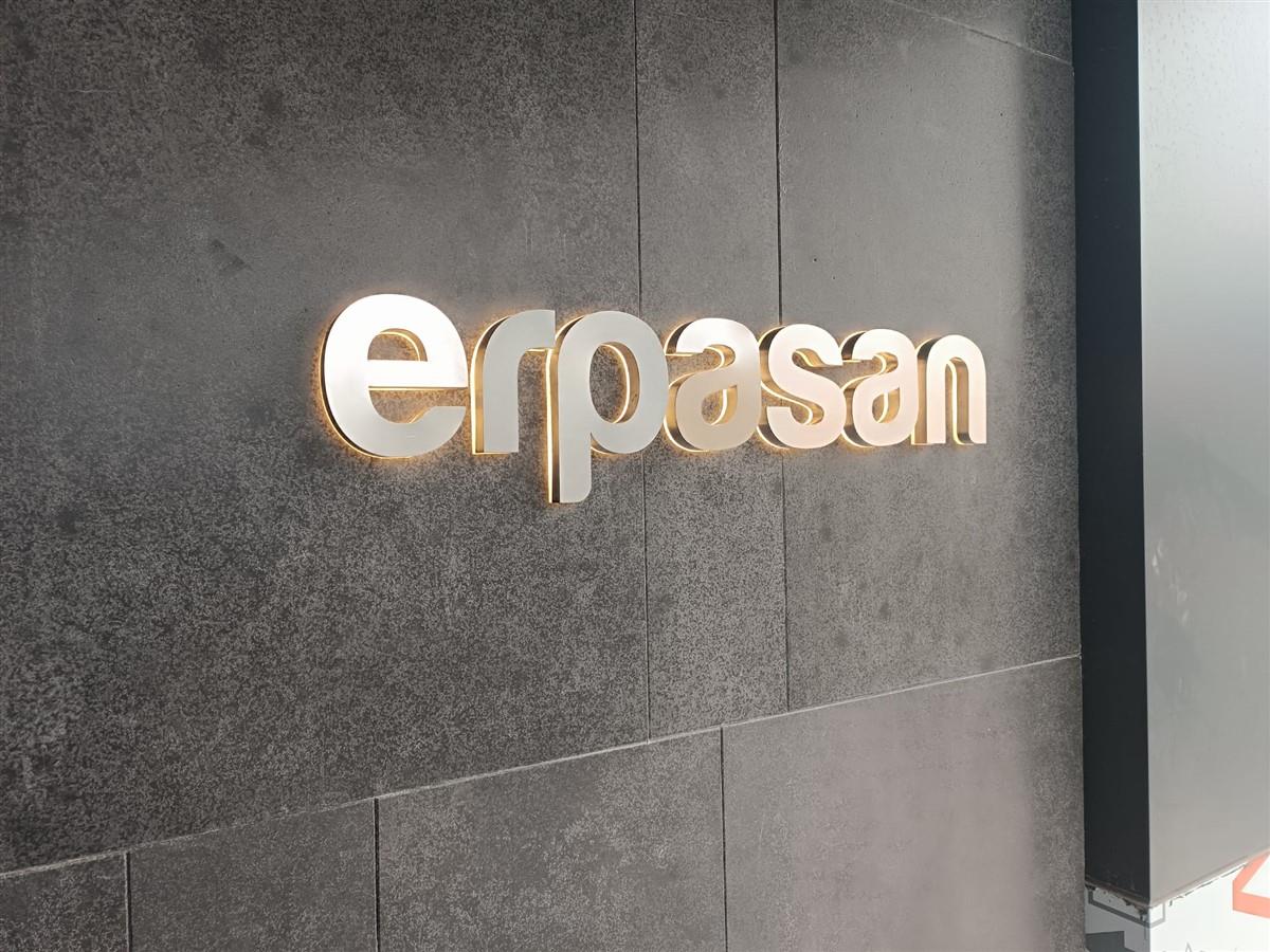 Erpasan Işıklı Kutu Harf, Bayrak Direği, Krom Kutu Harf Çalışması