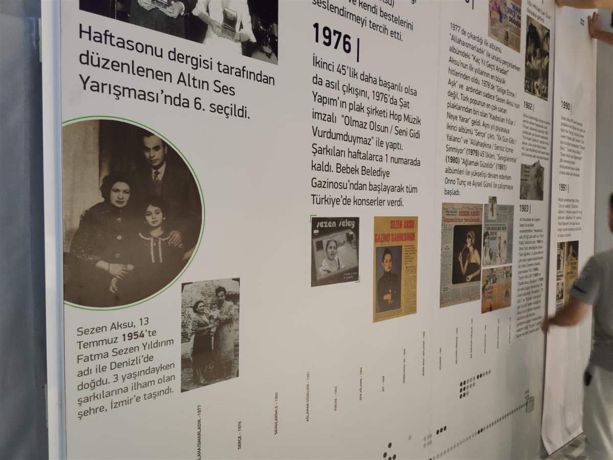 Dasdas Sezen Aksu Dijital Sergi Çalışması