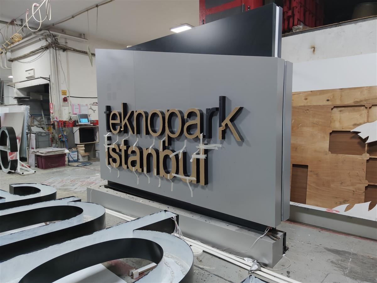 TEKNOPARK İSTANBUL IŞIKLI KUTU HARF