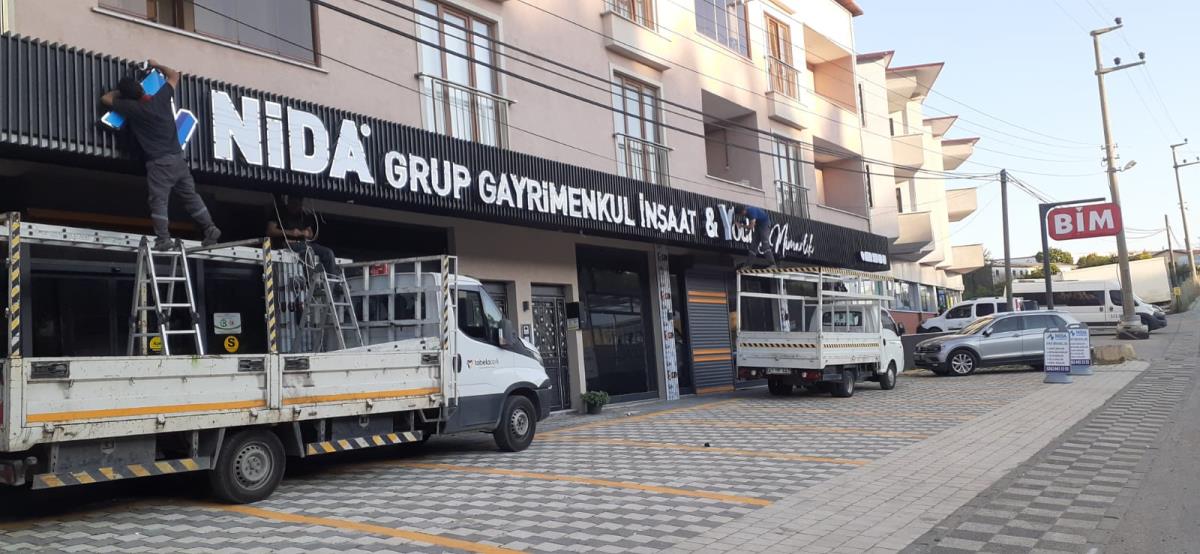 Nida Gayrimenkul Cephe Ve Totem Tabela Projemiz