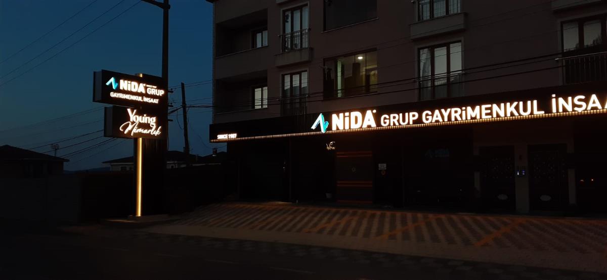 Nida Gayrimenkul Cephe Ve Totem Tabela Projemiz