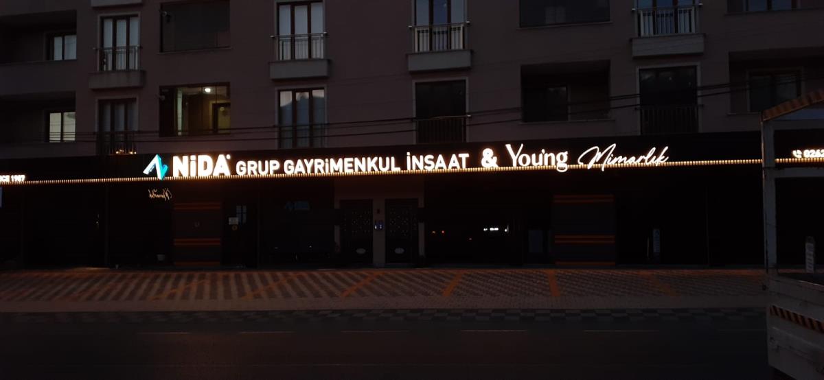 Nida Gayrimenkul Cephe Ve Totem Tabela Projemiz