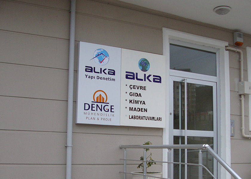 KOMPOZİT / ALÜMİNYUM DEKUPE TABELA ÖRNEKLERİ