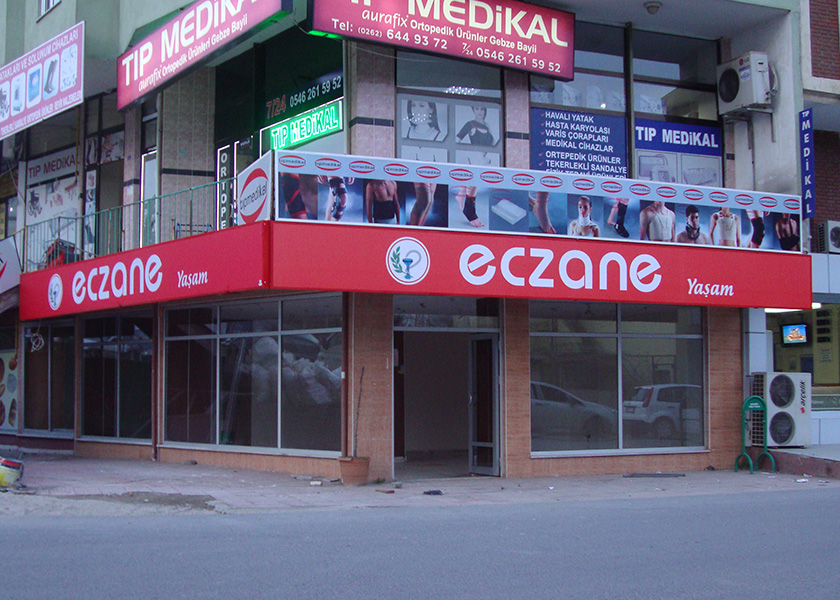 IŞIKLI VİNİL TABELA İMALAT VE MONTAJI