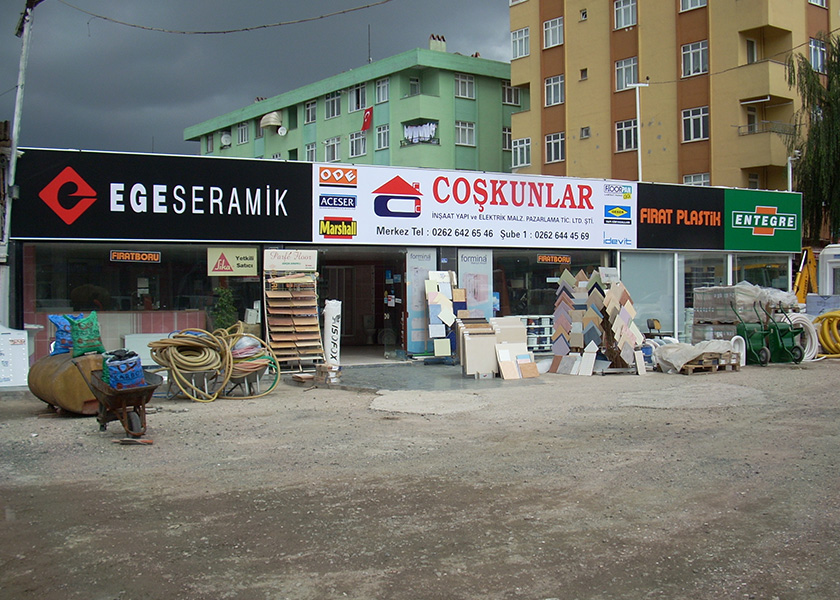 IŞIKSIZ VİNİL TABELA CEPHE GİYDİRME