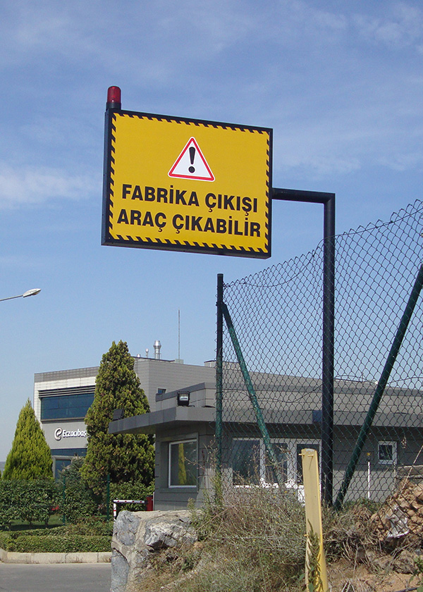 YÖNLENDİRME TABELALARI DIŞ MEKAN SANAYİ SİTELERİ