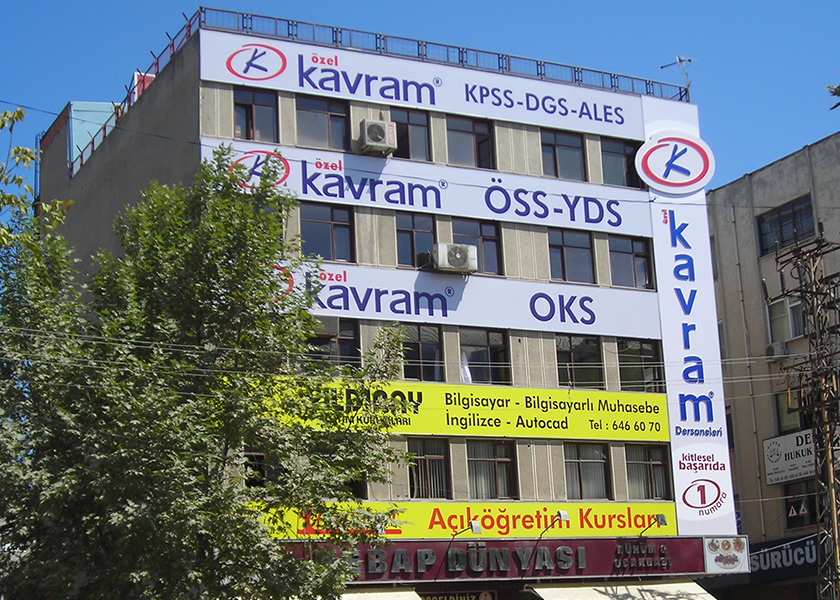 IŞIKSIZ VİNİL TABELA CEPHE GİYDİRME