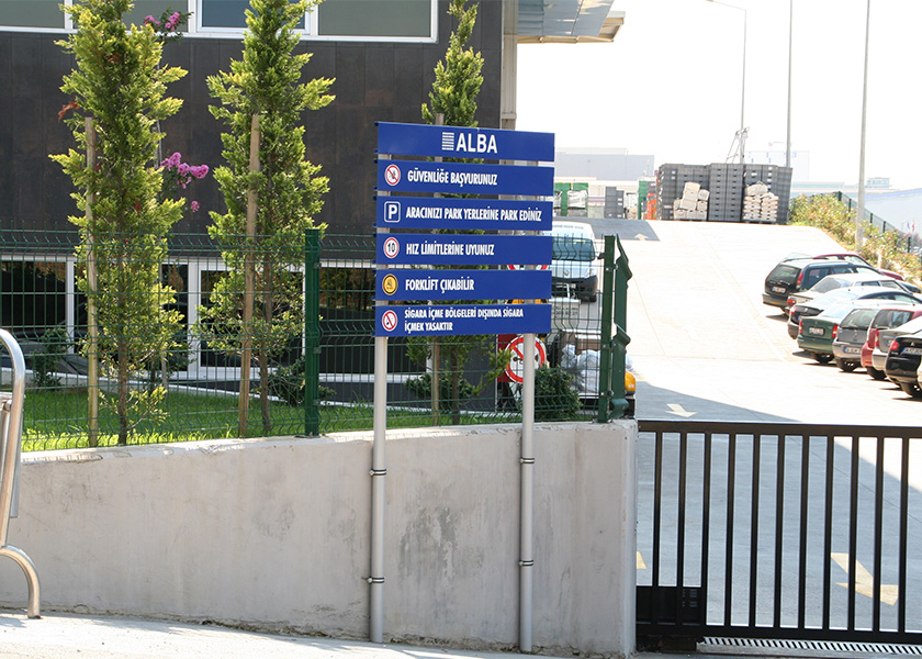 YÖNLENDİRME TABELALARI DIŞ MEKAN SANAYİ SİTELERİ