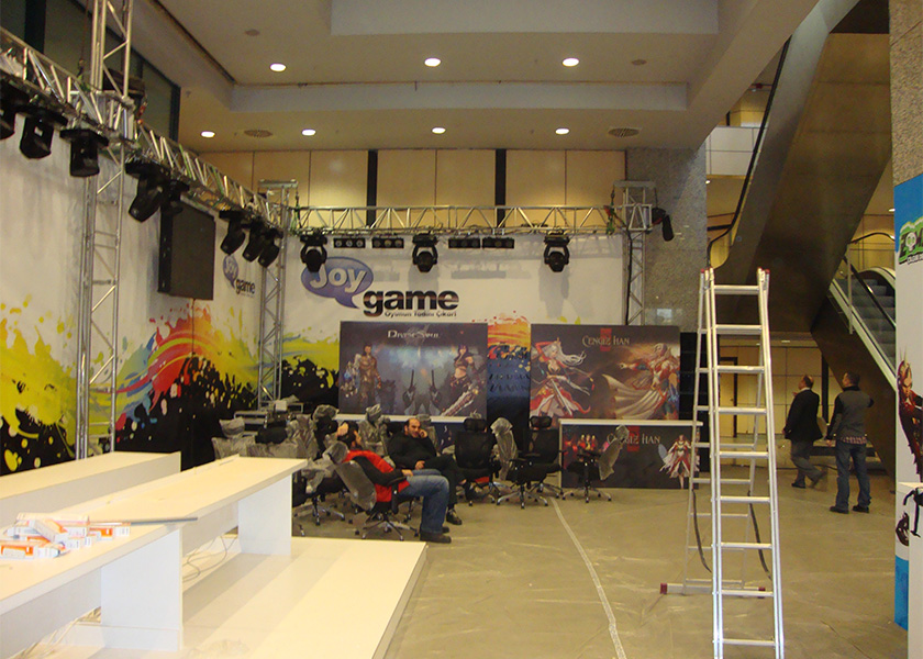 JOY GAME FUAR ÜRÜN TANITIM VE SUNUM STANDI