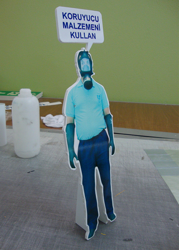 AYAKLI POSTER BANNER TANITIM STANDLARI