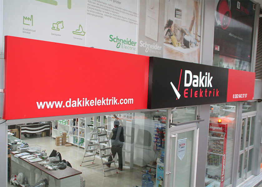 KOMPOZİT / ALÜMİNYUM DEKUPE TABELA ÖRNEKLERİ