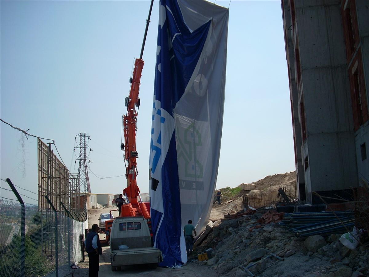 CEPHE ÜZERİ VİNİL GERME TABELA