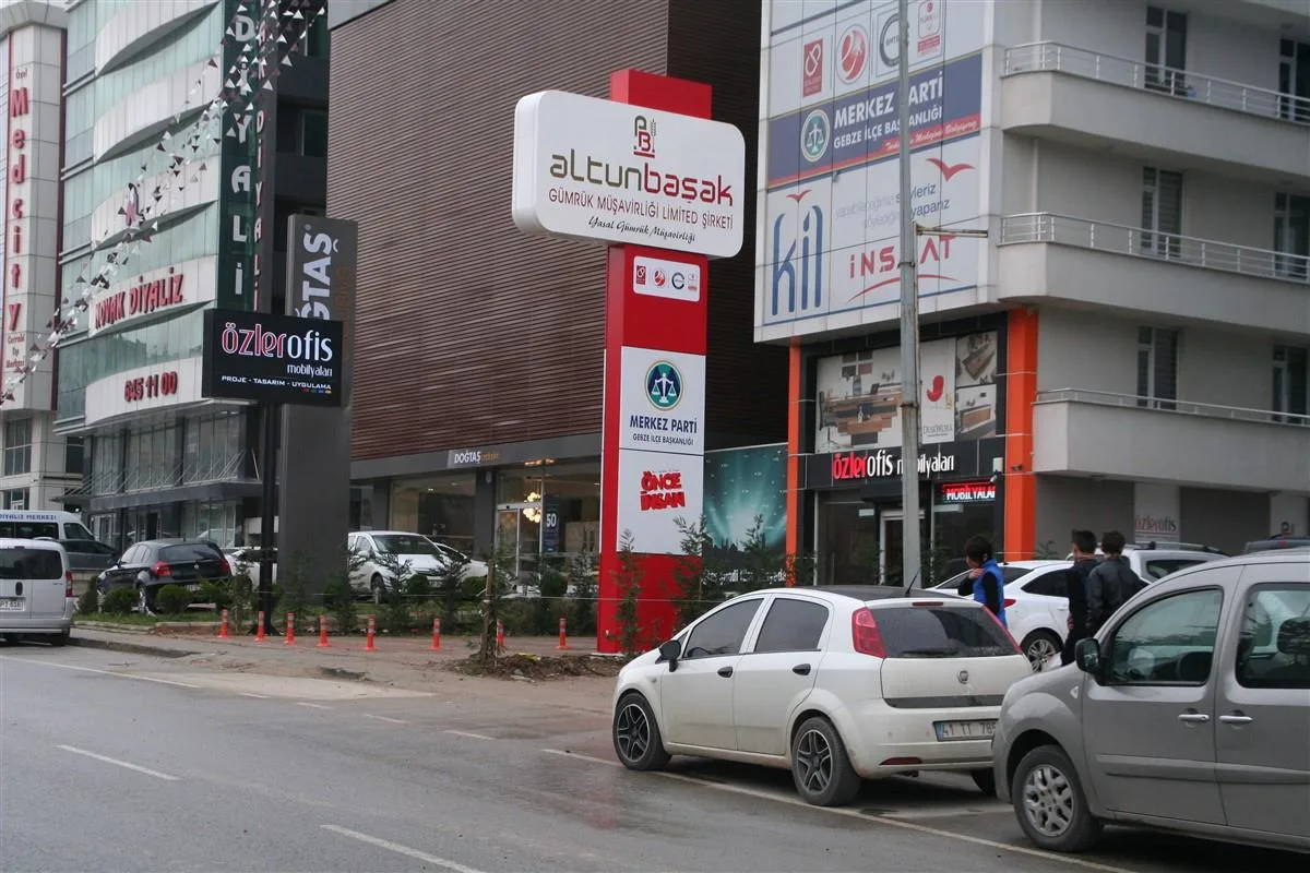 IŞIKLI DEKUPE ALÜMİNYUM TOTEM / PİLON TABELA