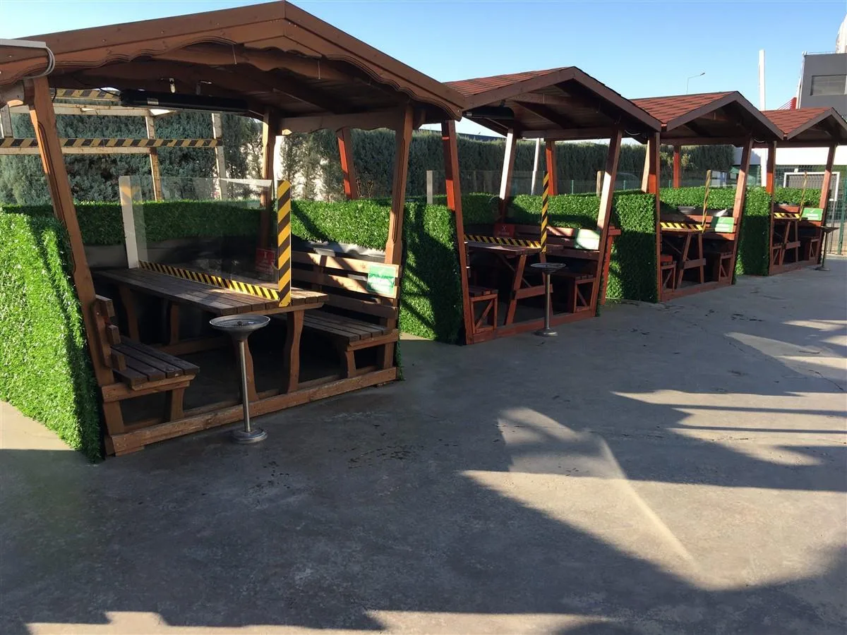 SEPERETÖR SOSYAL MESAFE PLEKSİ ÇALIŞMALARI
