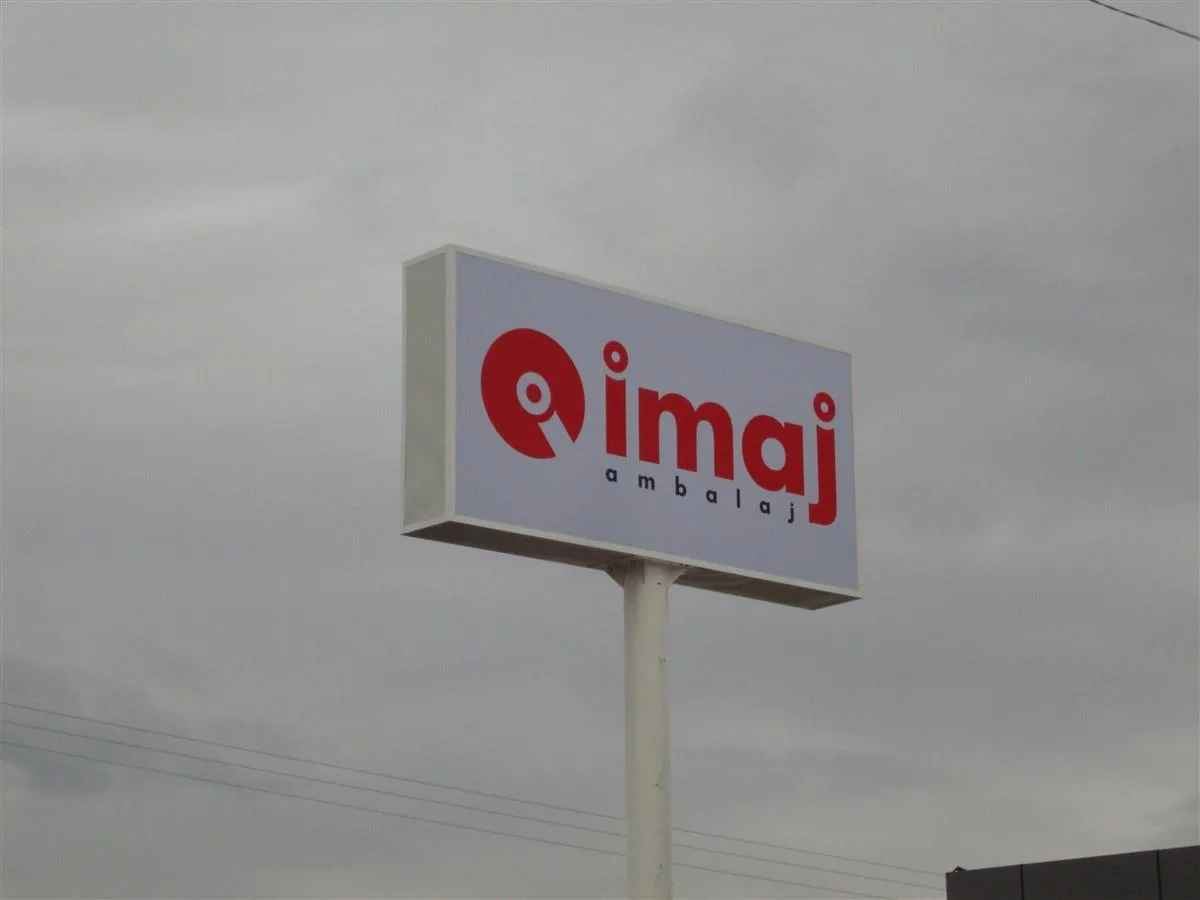 İMAJ AMBALAJ BORU ÜZERİ TOTEM TABELA