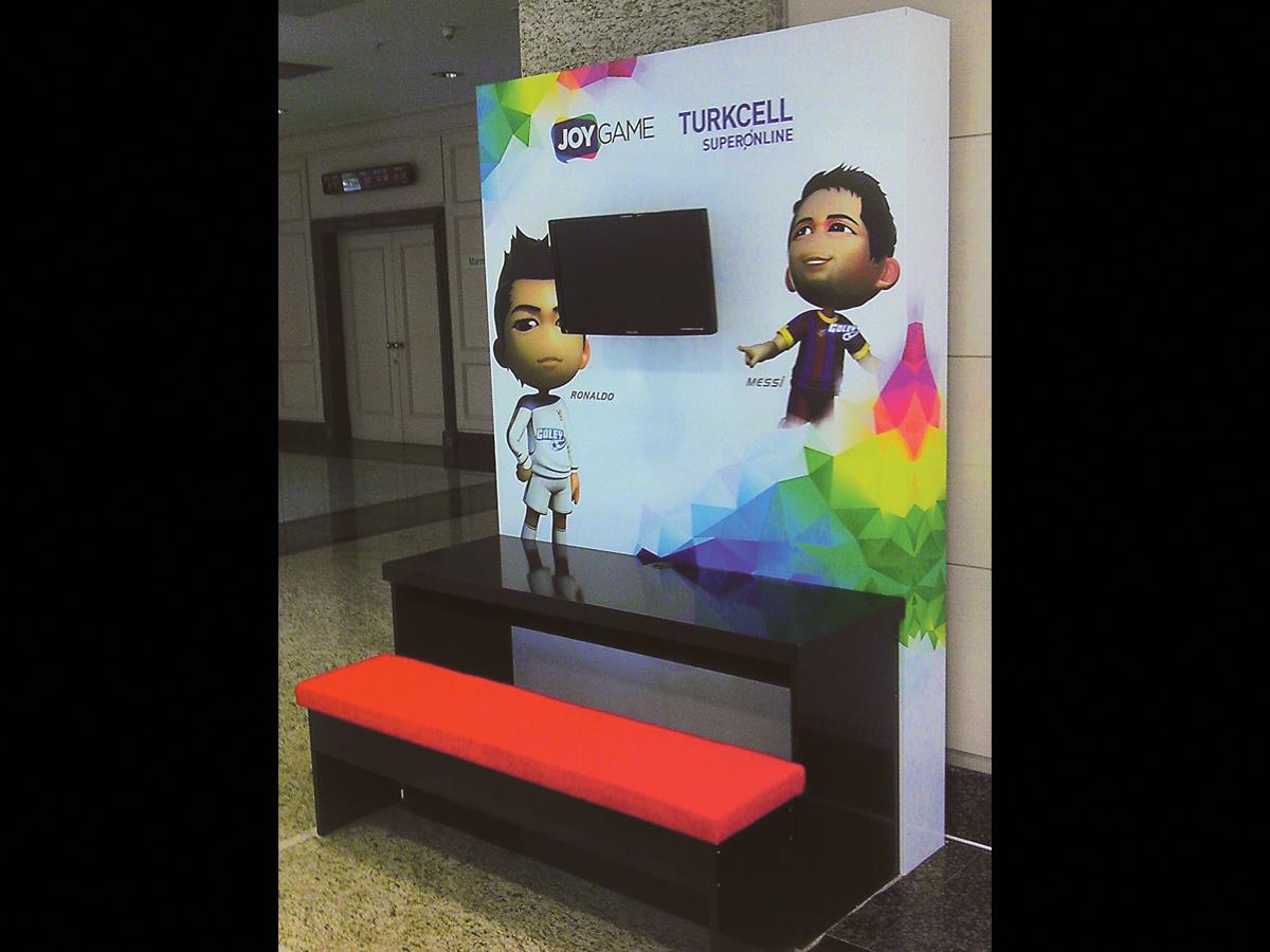 AYAKLI POSTER BANNER TANITIM STANDLARI