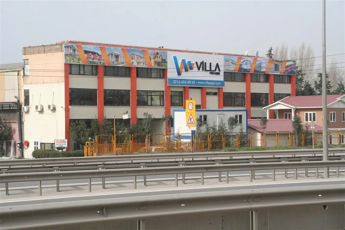 VİLLA PREFABRİK TOTEM TABELA İMALATI