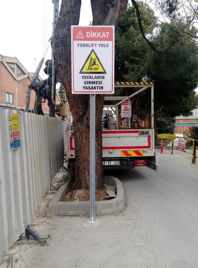 OMEGA ALÜMİNYUM TRAFİK YÖNLENDİRME TABELASI