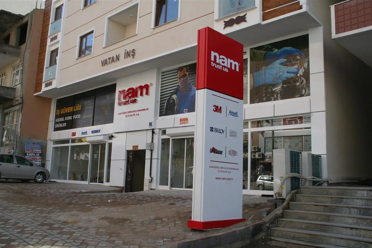 IŞIKLI KROM KUTU HARF CEPHE TABELASI