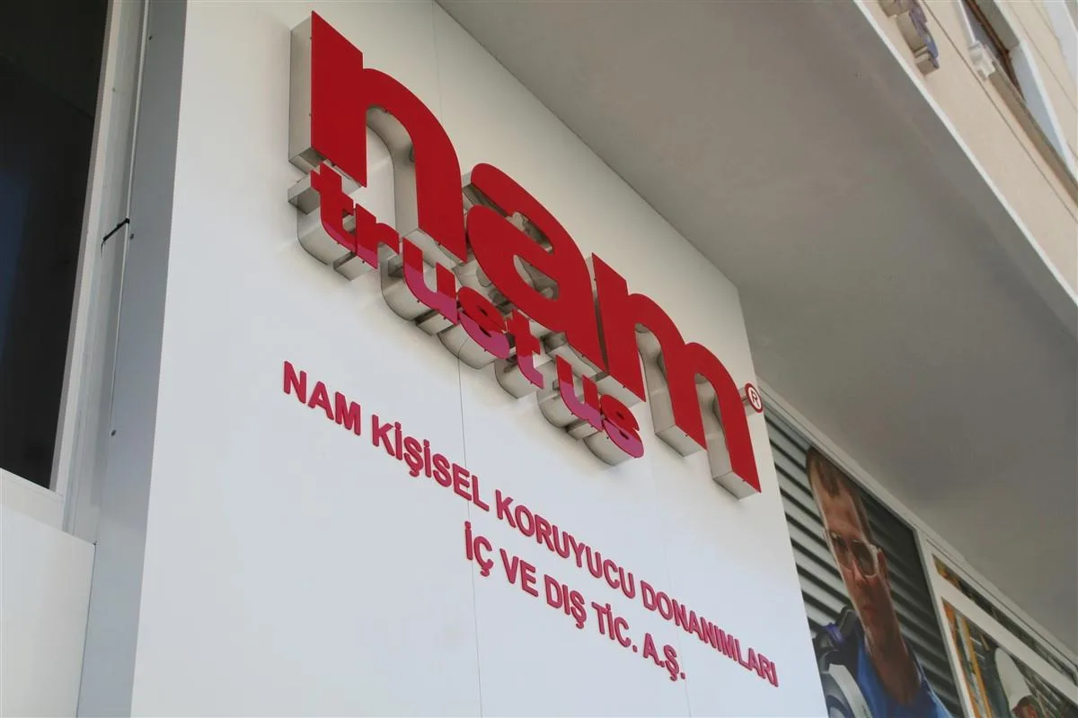 IŞIKLI KROM KUTU HARF CEPHE TABELASI