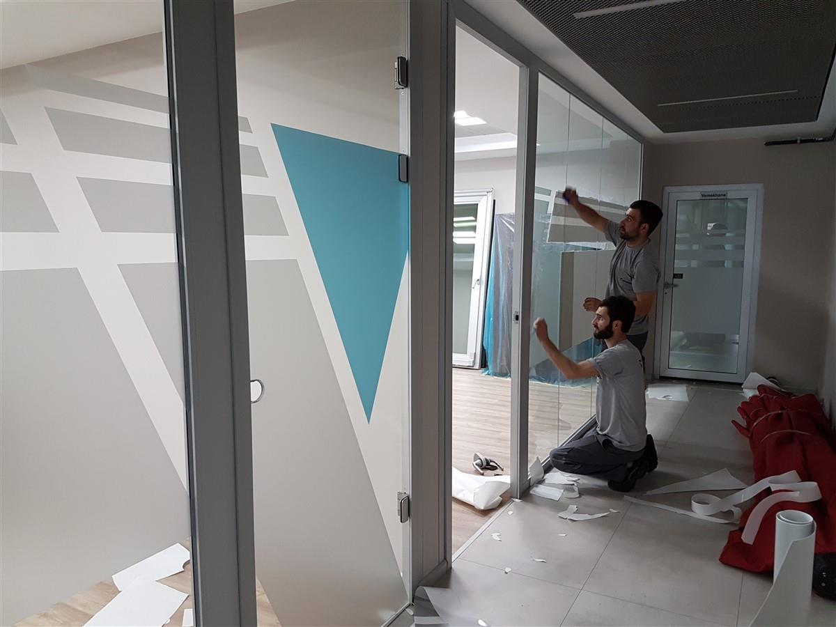 OFİS İÇİ KUMLU FOLYO UYGULAMA ÇEŞİTLERİ
