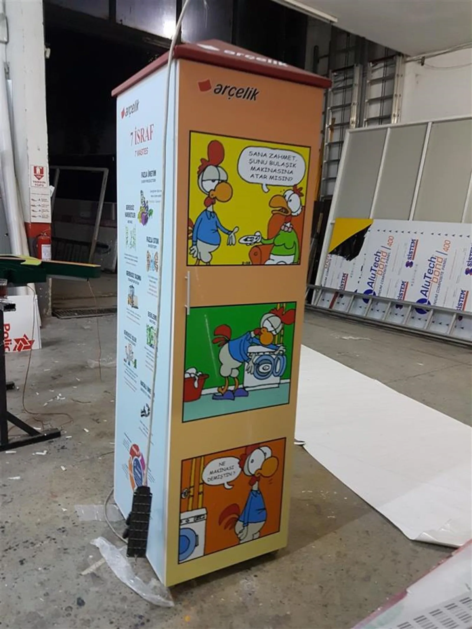 AHŞAP GEMBA EVLERİ KALİTE SİSTEMİ PANOSU
