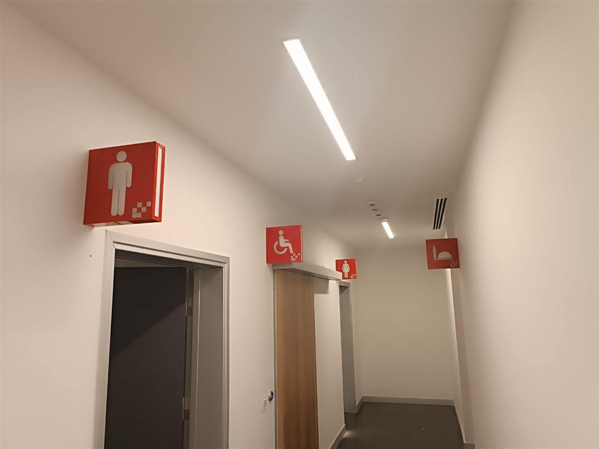 TEKNOPARK İSTANBUL IŞIKLI ÇİFT TARAFLI PLEKSİ İSİMLİK
