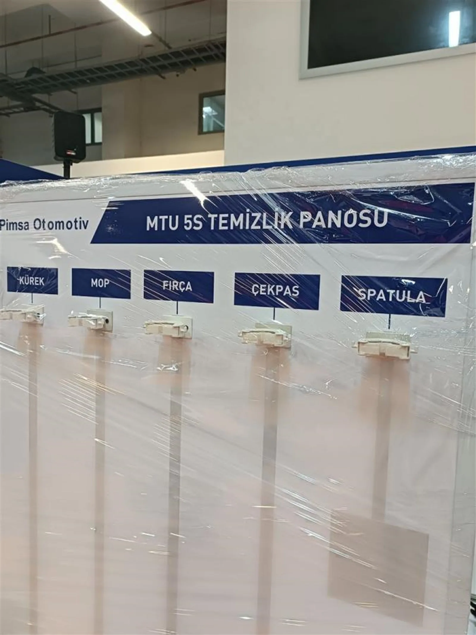 5 S TEMİZLİK DÜZEN PANOSU İMALATI