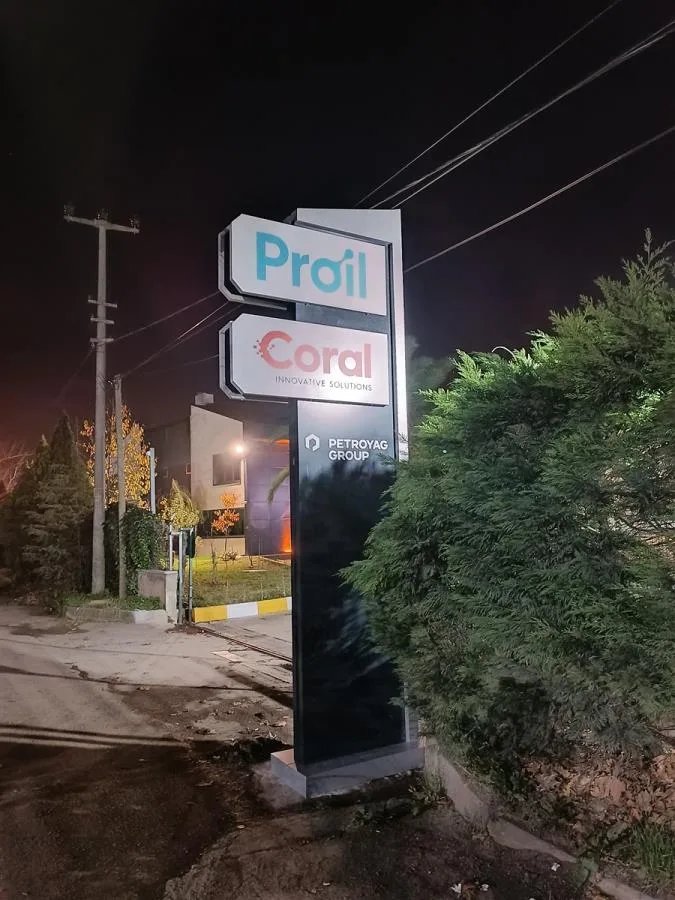PROİL / CORAL PİLON /TOTEM TABELA İMALATI