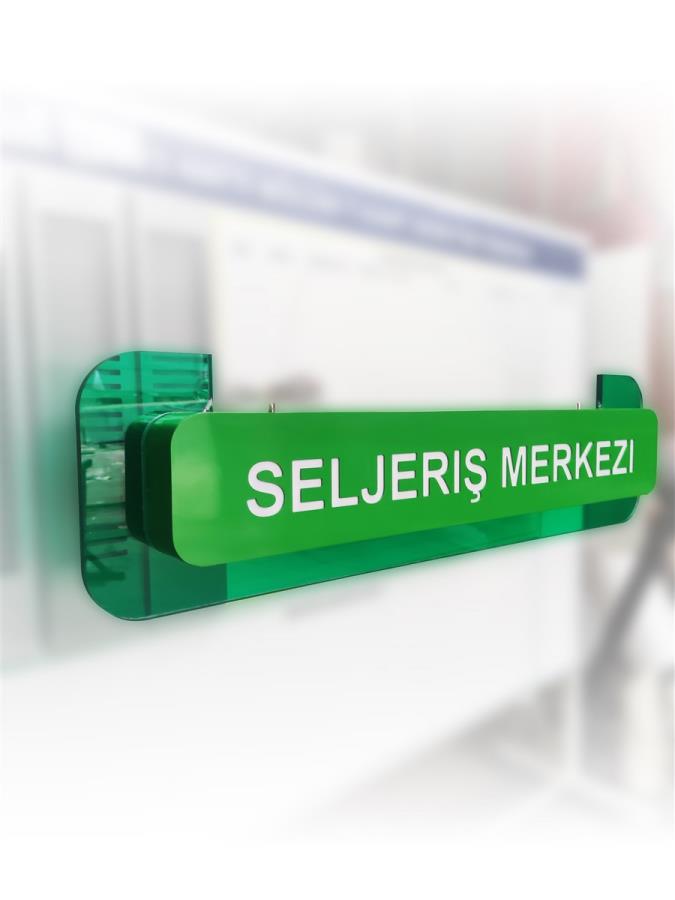 ALÜMİNYUM IŞIKLI KAT / ALAN YÖNLENDİRME TABELASI
