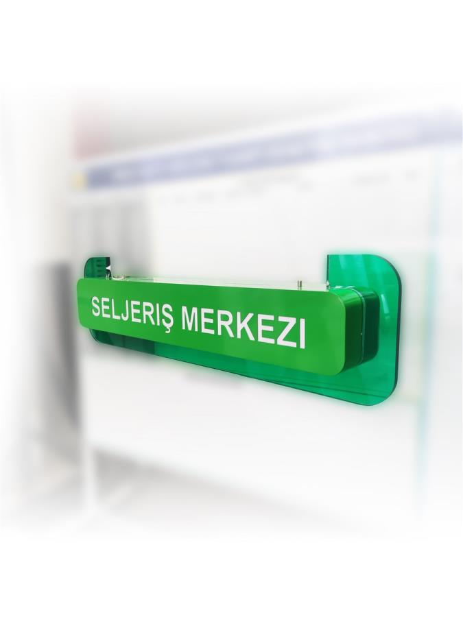 ALÜMİNYUM IŞIKLI KAT / ALAN YÖNLENDİRME TABELASI