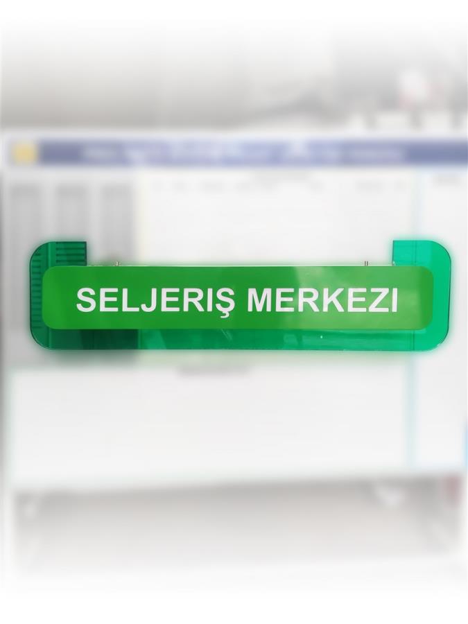 ALÜMİNYUM IŞIKLI KAT / ALAN YÖNLENDİRME TABELASI