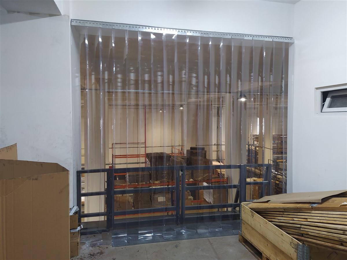 İŞLETME İÇİ PVC ŞEFFAF ŞERİT PERDE ÇALIŞMASI