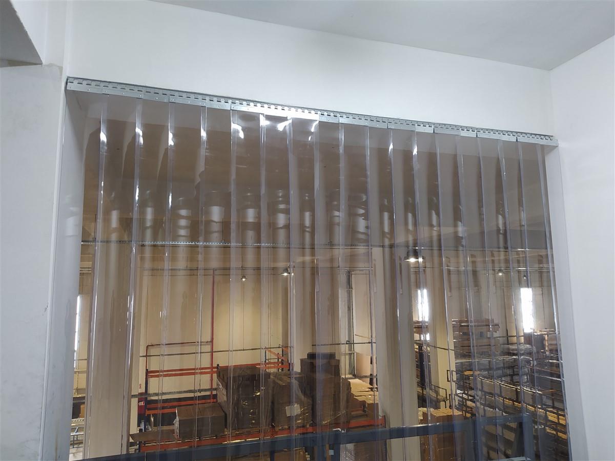 İŞLETME İÇİ PVC ŞEFFAF ŞERİT PERDE ÇALIŞMASI