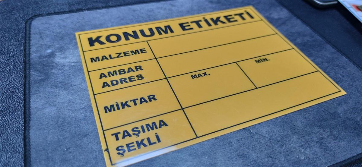 PVC VE ASETAT ETİKET BASKILARI