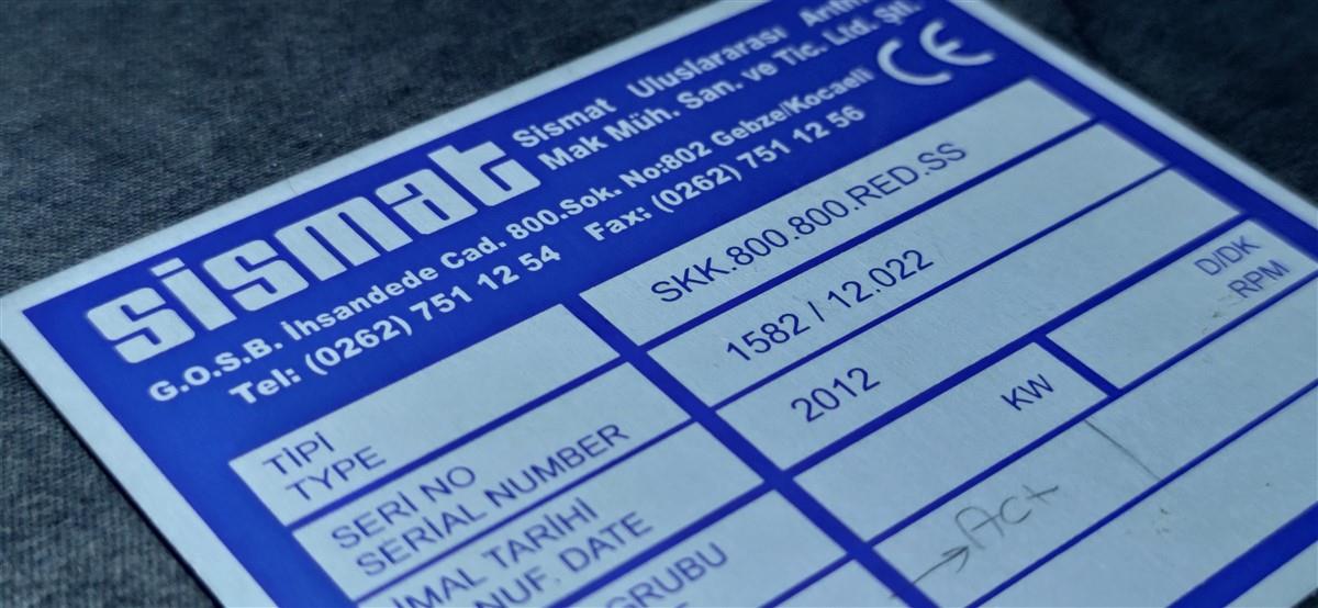 ALÜMİNYUM YÜKSEK MİKRON ETİKET