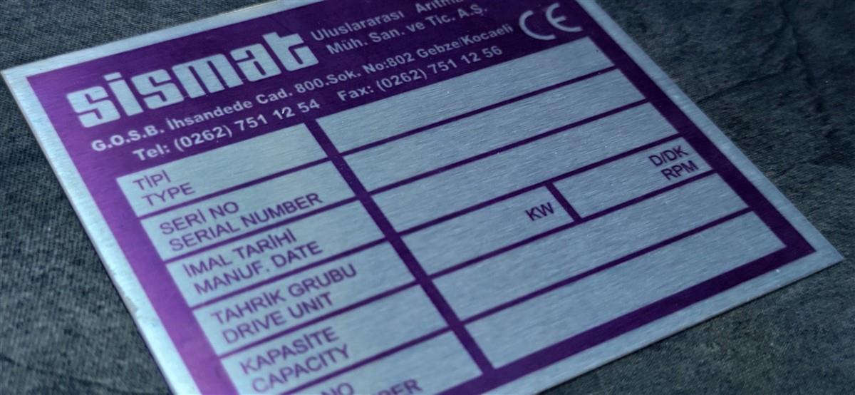 ALÜMİNYUM YÜKSEK MİKRON ETİKET