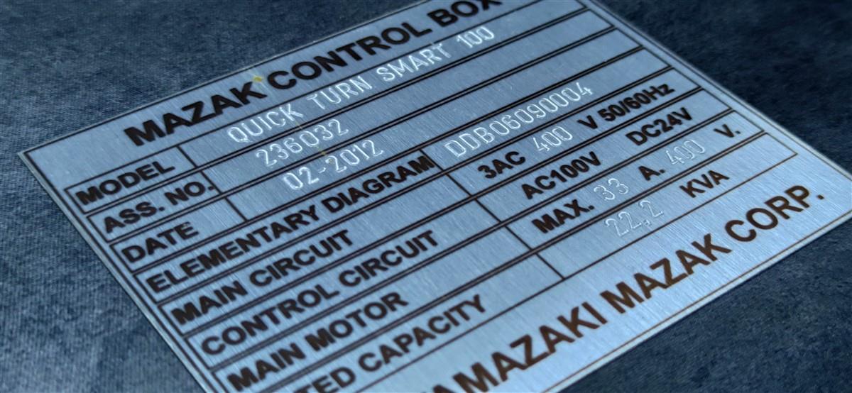 METAL ÜZERİ PANTOGRAF ETİKET