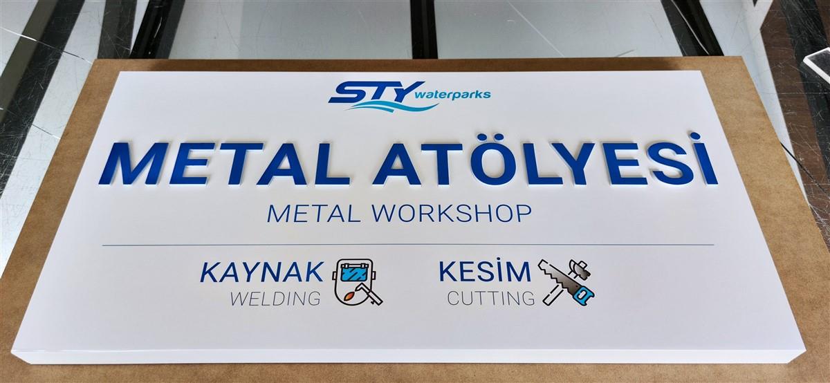 DIŞ MEKAN KOMPOZİT YÖNLENDİRME TABELASI